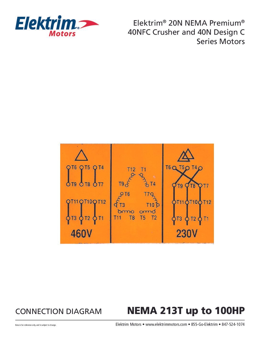 20NFM-3-10-18 ELEKTRIM 10HP 1770 RPM FR# 215T